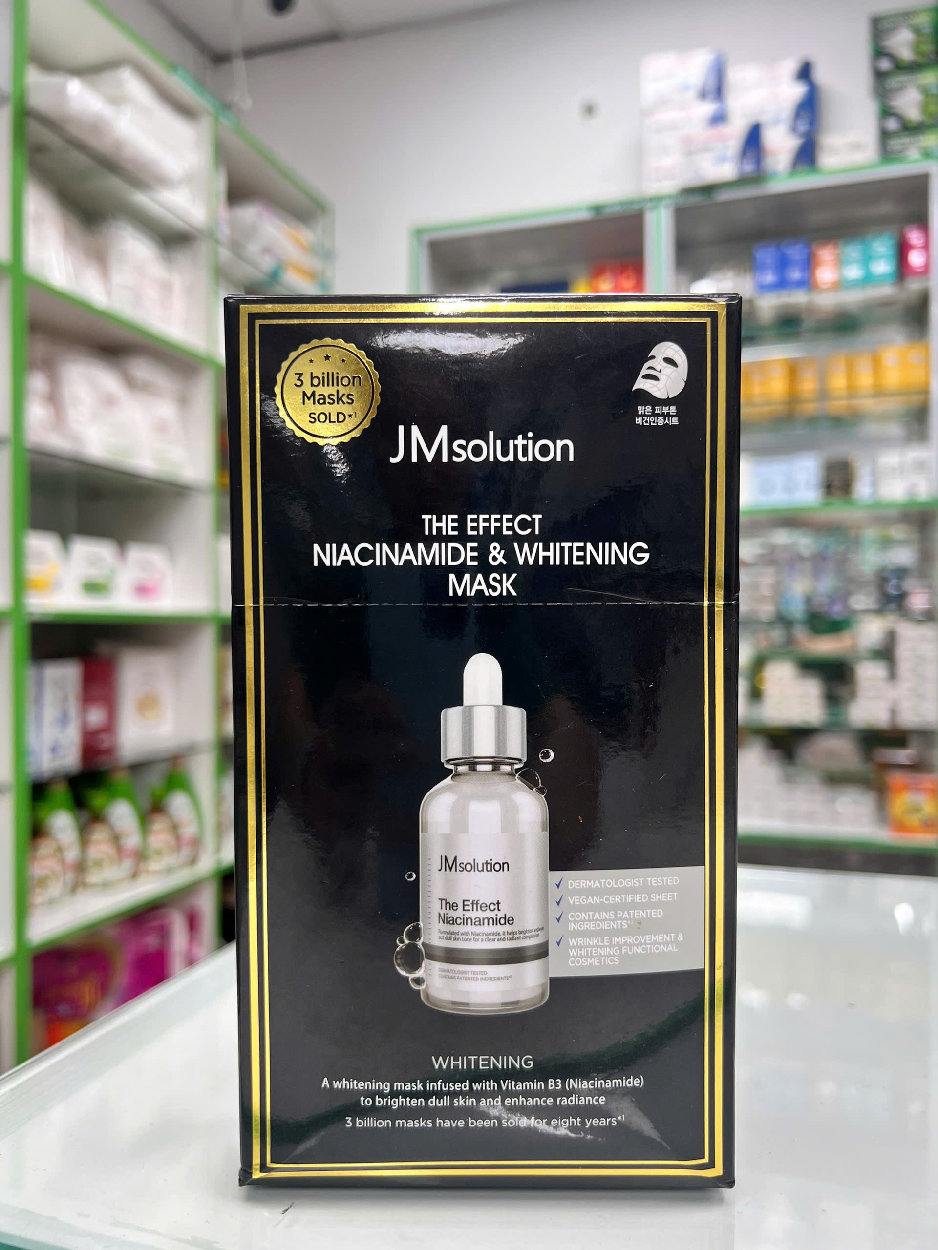 Mặt nạ giấy dưỡng sáng phục hồi da JMsolution The Effect Mask 24ml